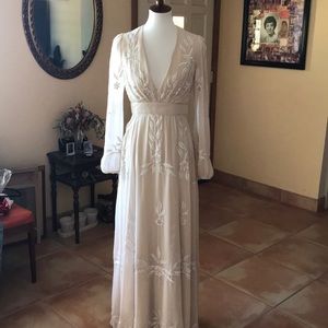 BHLDN  Dress in Champagne